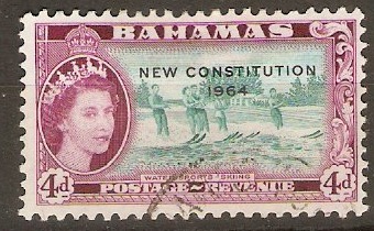 Bahamas 1964 4d New Constitution Series. SG233.